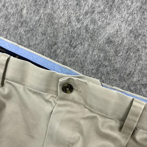 Brooks Brothers Pants Mens 38x34 Beige Lightweight Advantage Chino Stretch - Picture 5 of 15